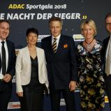 ADAC Sportgala 2018, Thomas Voss, Wolfgang Dürheimer, Isolde Holderied, Lars Soutschka